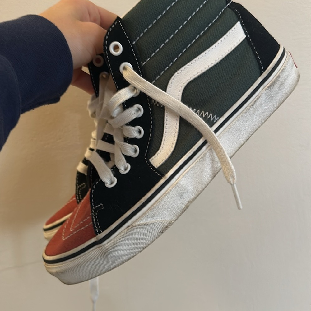 Vans unisex Sk8 varsity color block high tops - Picture 4 of 6